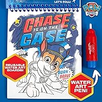 Vista 5 de Paw Patrol Aqua Art, Colorea 4 páginas de Aqua Art reutilizables con un bolígrafo de agua, actividades reutilizables sin desorden para niños