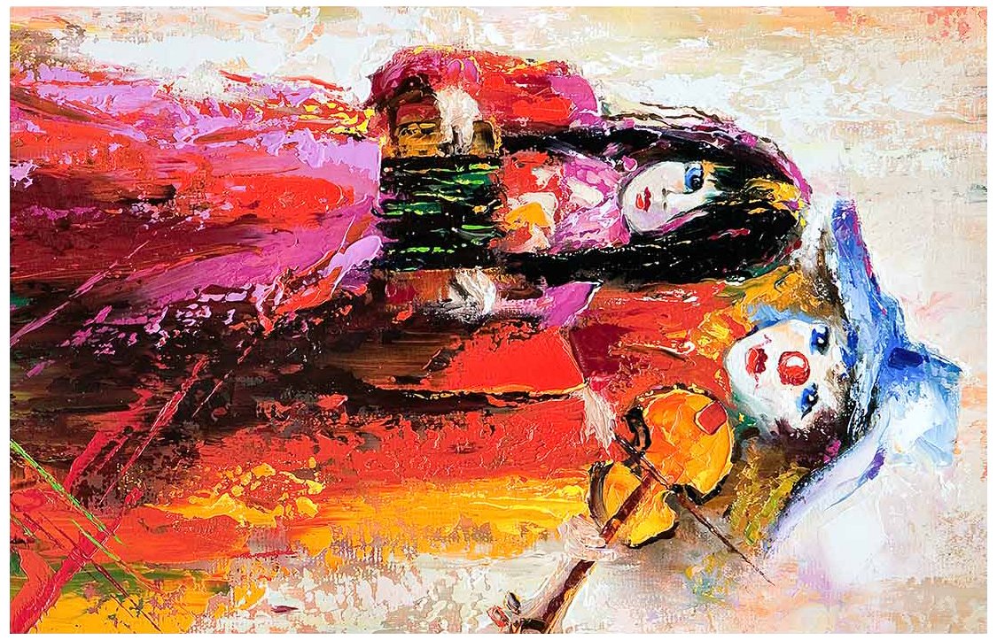 Group Asir Llc 5070C - 218 Horizon Decorative Painting Canvas, Multi-Colour