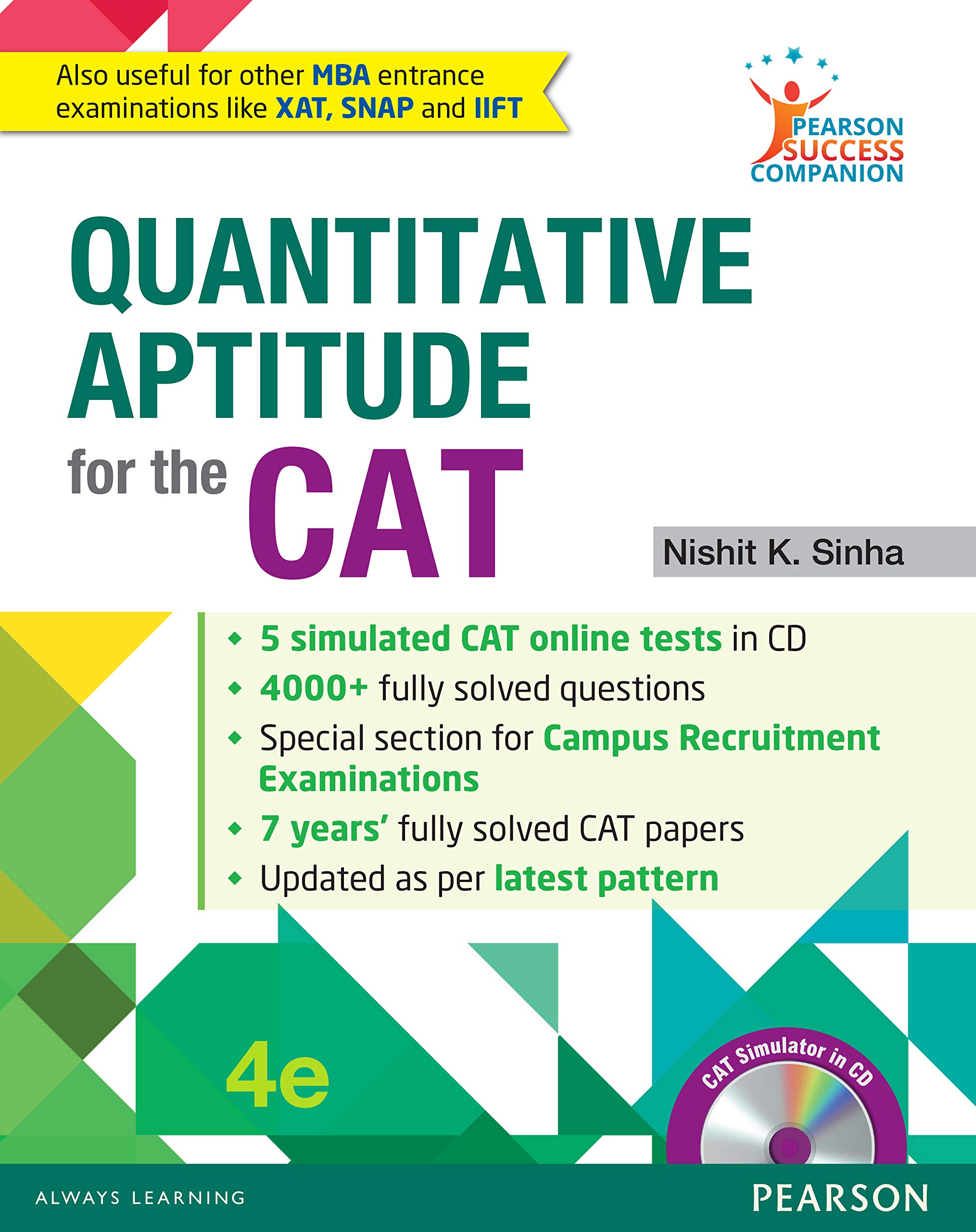 Quantitative Aptitude for the CAT (Old Edition) : Nishit K. Sinha ...