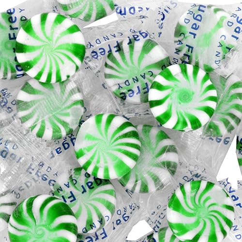 Miniatura 2 de Coastal Bay Confections (1) Bolsa de mentas Starlight sin azúcar con aceite de menta verde natural sin grasa endulzada con Splenda