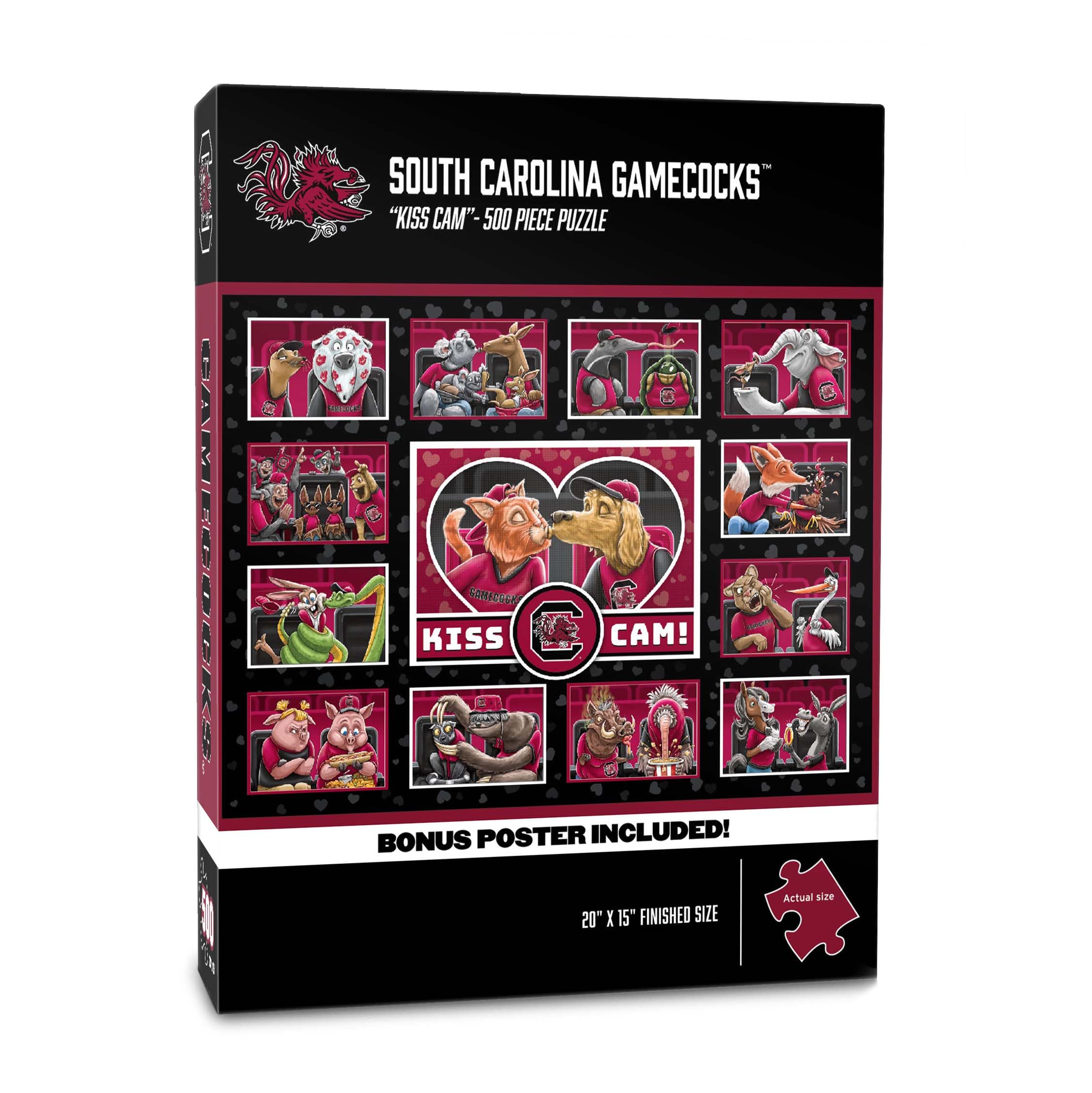 YouTheFan NCAA South Carolina Gamecocks “Kiss Cam” 500 Puzzle