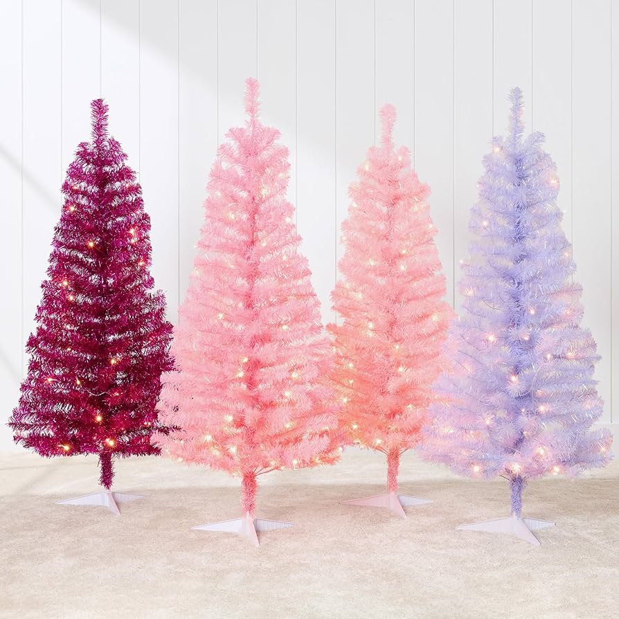 Milk‐tree♡ Amazon.com: Best Choice Products 4ft Pre-lit Christmas Tree