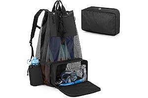Fasrom XL Mesh Scuba Diving Bag: The Ultimate Snorkeling Gear Backpack
