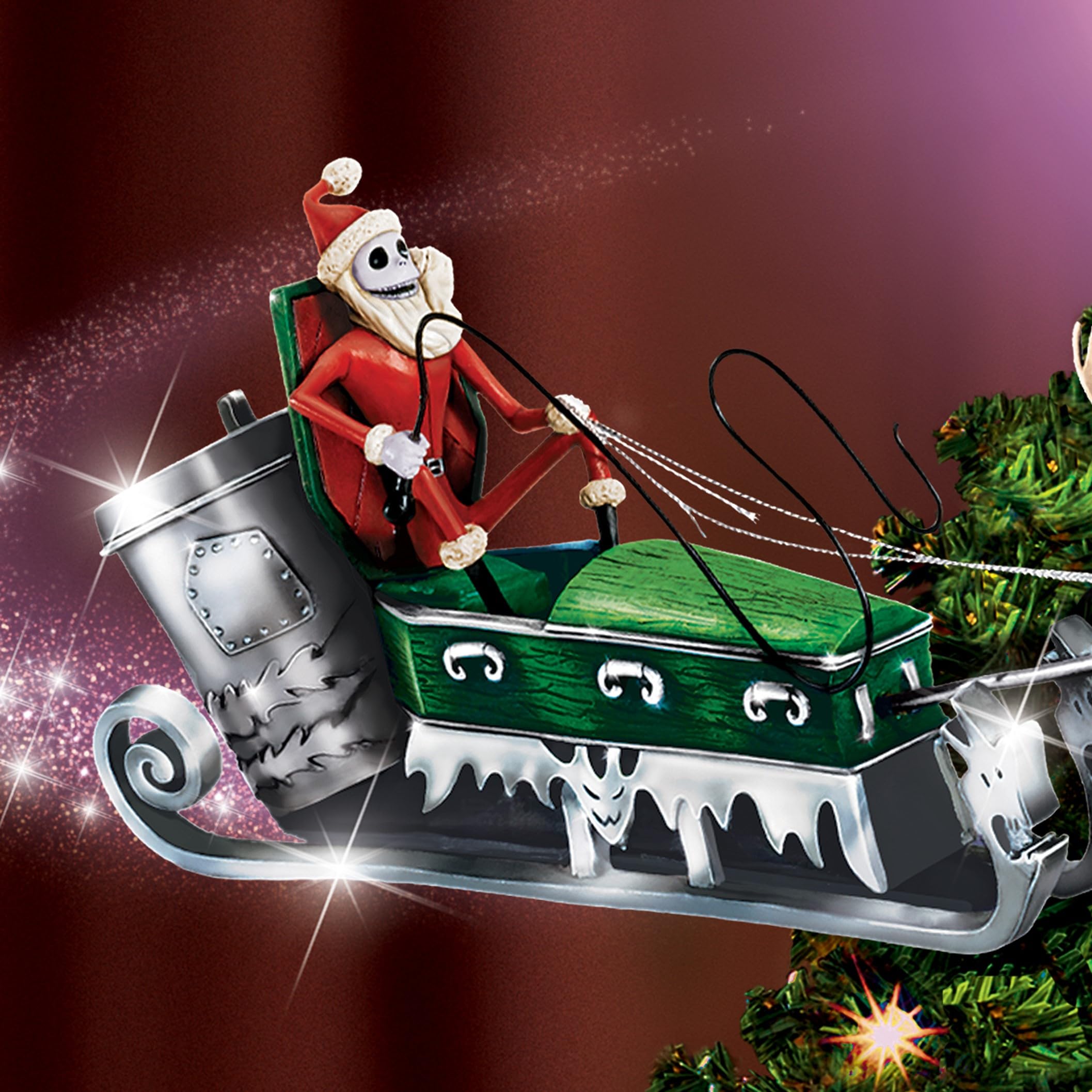 Amazon.com: The Nightmare Before Christmas Light-Up Rotating Tree