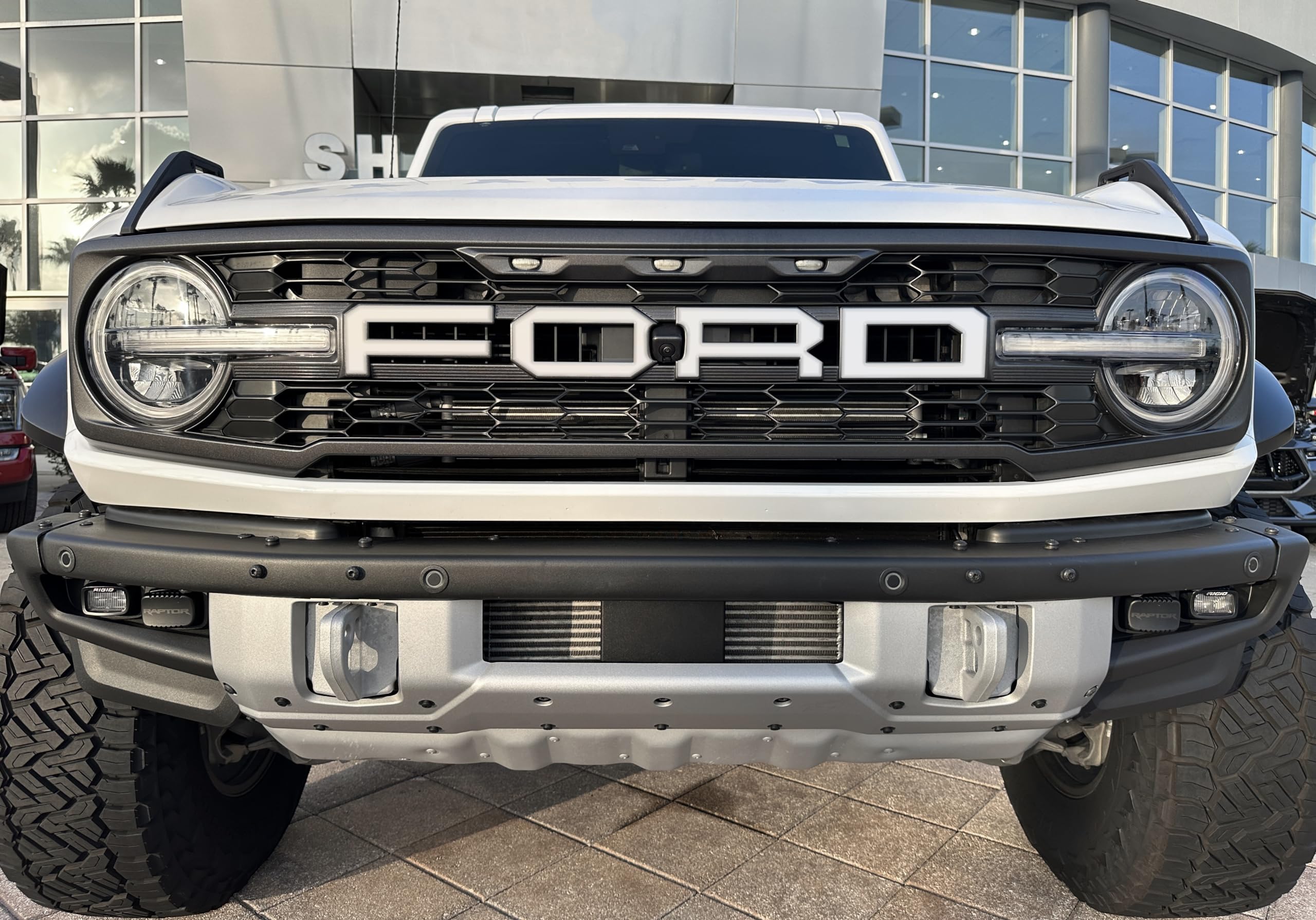Grille Letter Overlays - Compatible with 2021-2025 Bronco