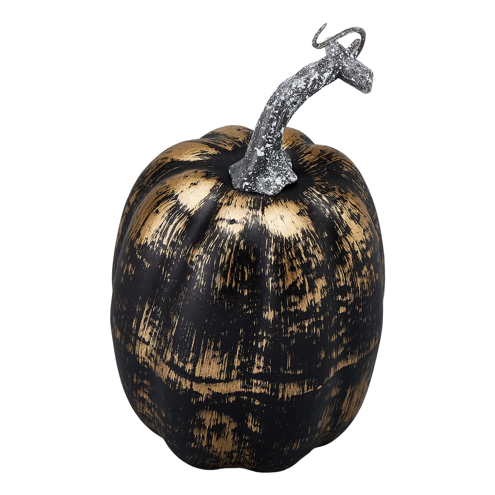 Zucche Artificiali In Schiuma Assortite Arancioni E Oro - Decorazioni Autunnali E Halloween - 6