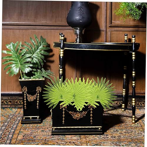 Miniatura 4 de ARTIBETTER 6 piezas de decoración tropical artificial para vegetación sintética para mesa de comedor del hogar y decoración de eventos