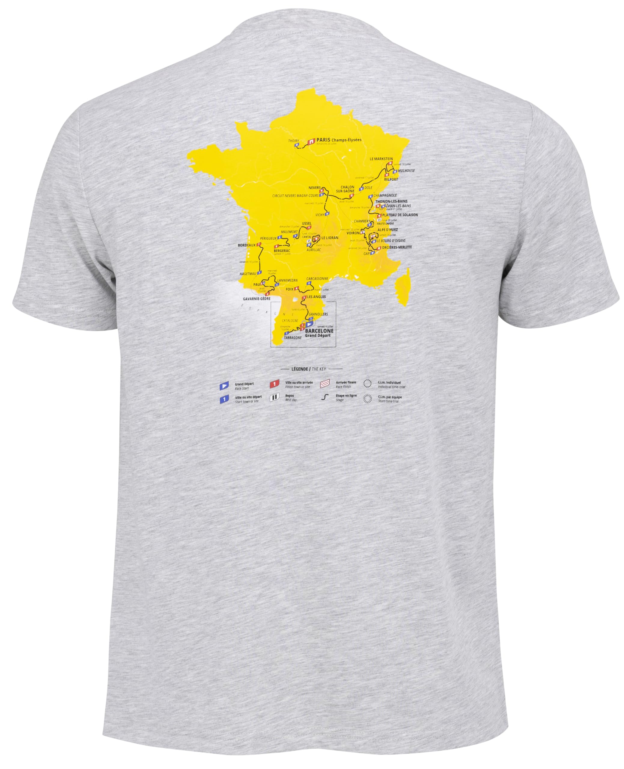Tour de France Tişört Parcours 2026 – Resmi Bisiklet Koleksiyonu