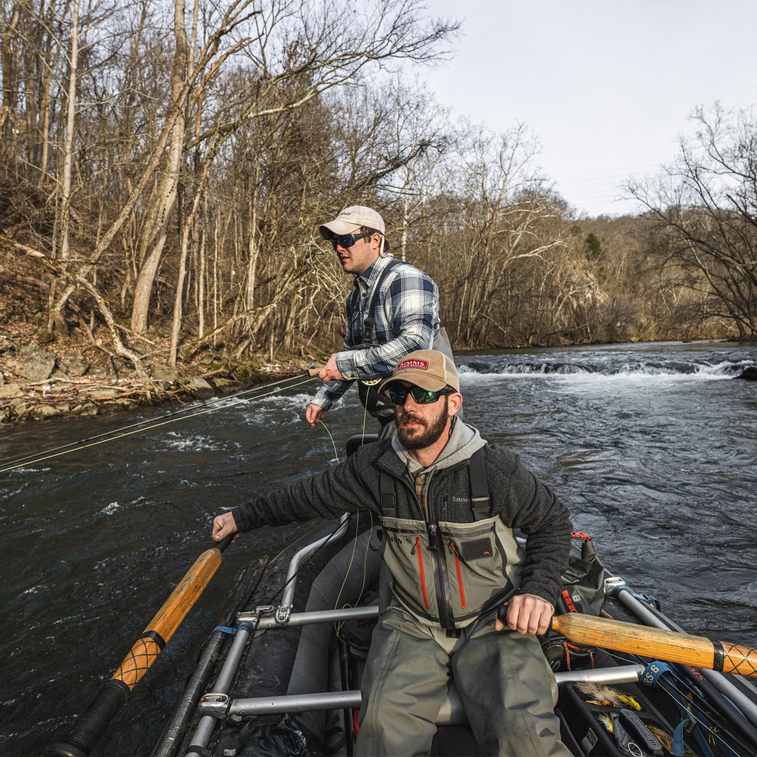 Simms Men’s Rivershed Full-Zip Fleece Sweater - Image 7