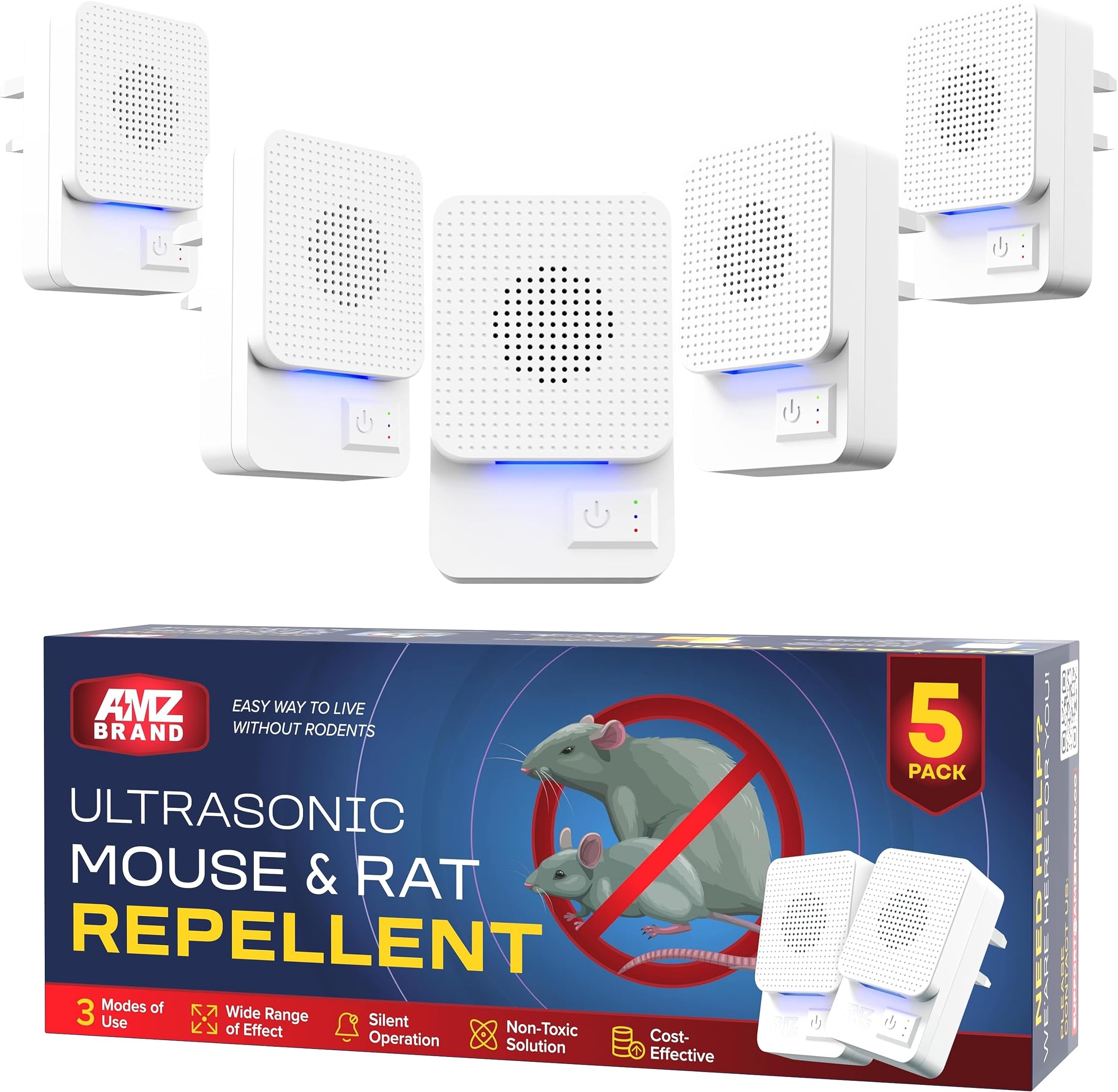 Pest Stop Electronic Mouse Killer Highly Effective 100 Kills Mess