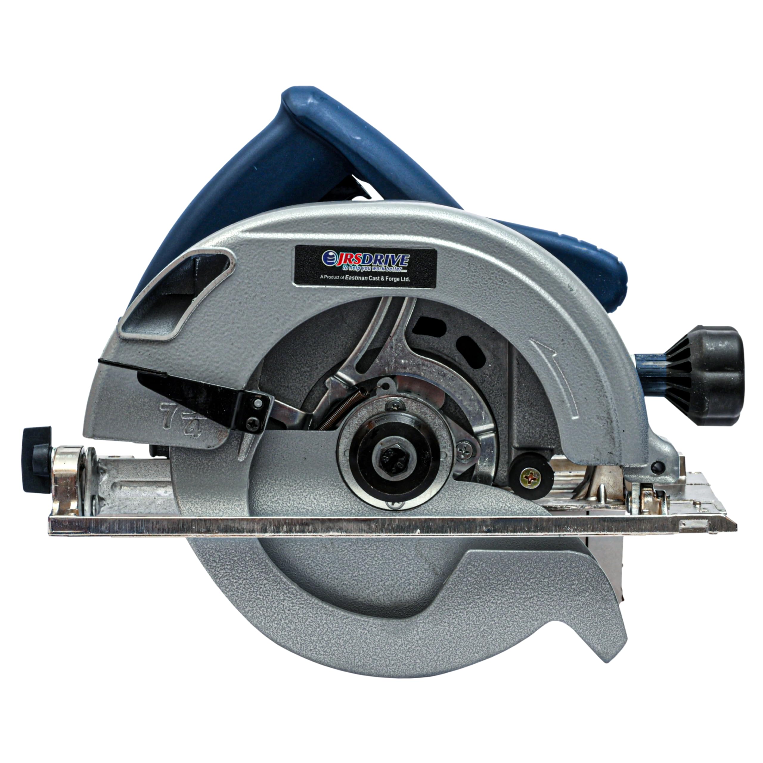 Circular Saw ECS-185 (185mm / 7-inch, 1300W) ? High Speed 5000 RPM Electric Wood Cutter with Free TCT Blade & Carbon Set
