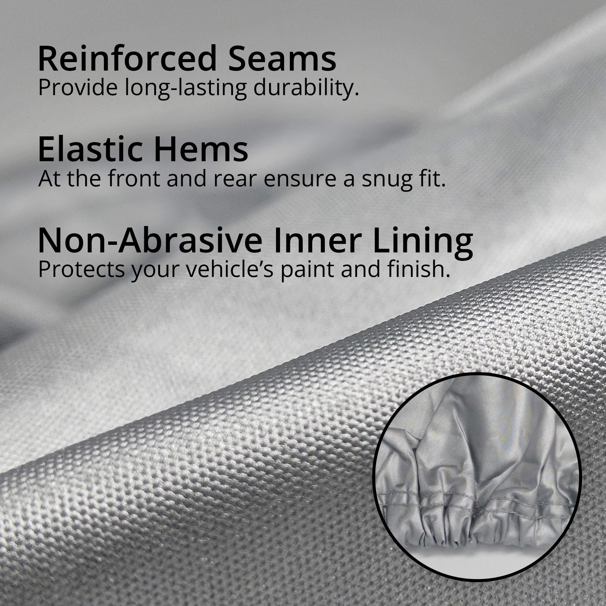 Car Covers Weatherproof Max Car Cover Warranty Compatible with Chevrolet 1964-1967 Chevelle Malibu Outdoor Cover Theft Cable Lock — view 6