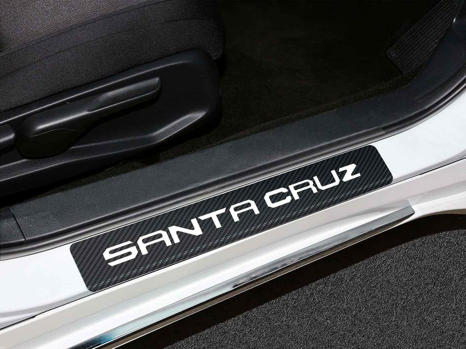 Amazon.com: AJLOTMO 4Pcs Santa Cruz Door Sill Protector Reflective 4D ...