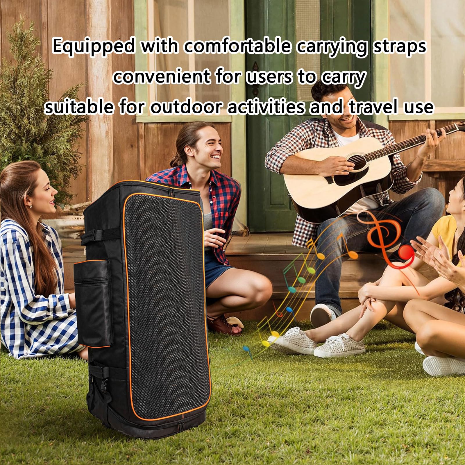 Bolsa de Almacenamiento Protectora Resistente a los Golpes y Agua para Altavoces 710 con Cierre Seguro y espaciosa Bolsa de Almacenamiento para Altavoces Impermeables