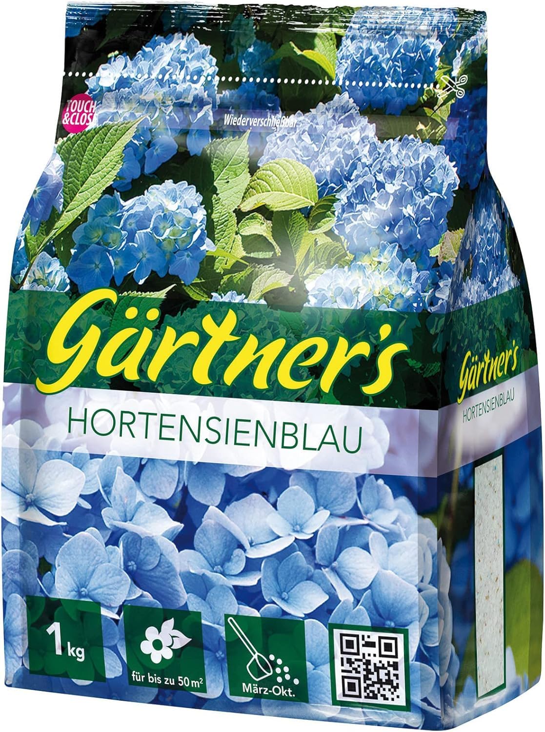 Gärtner's Hortensienblau, 1kg - Blaufärbemittel für Hortensien, zur Umfärbung und Farberhaltung
