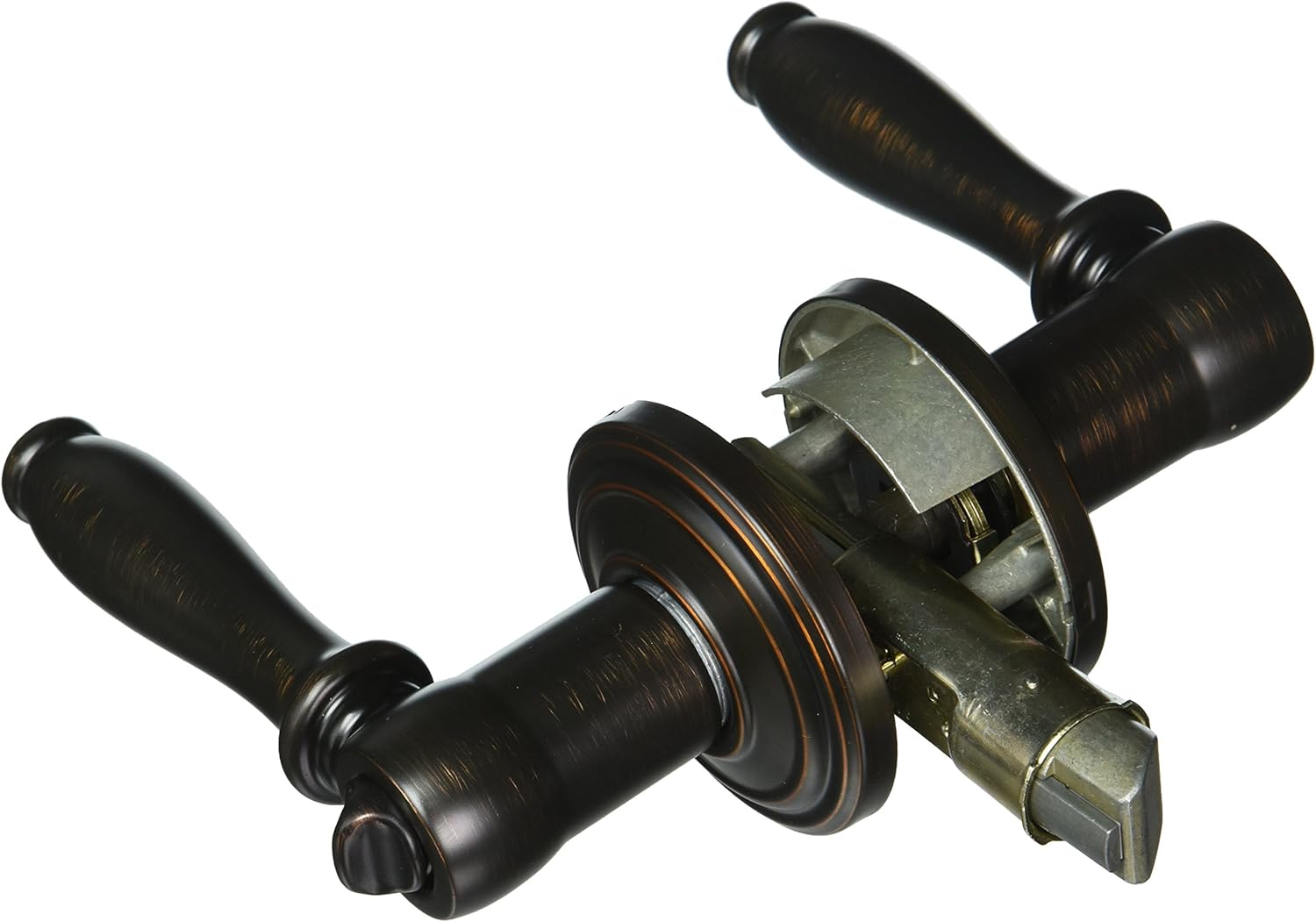 Kwikset 740ADL-11PS Ashfield Entry Door Lock Smart Key Venetian Bronze Finish