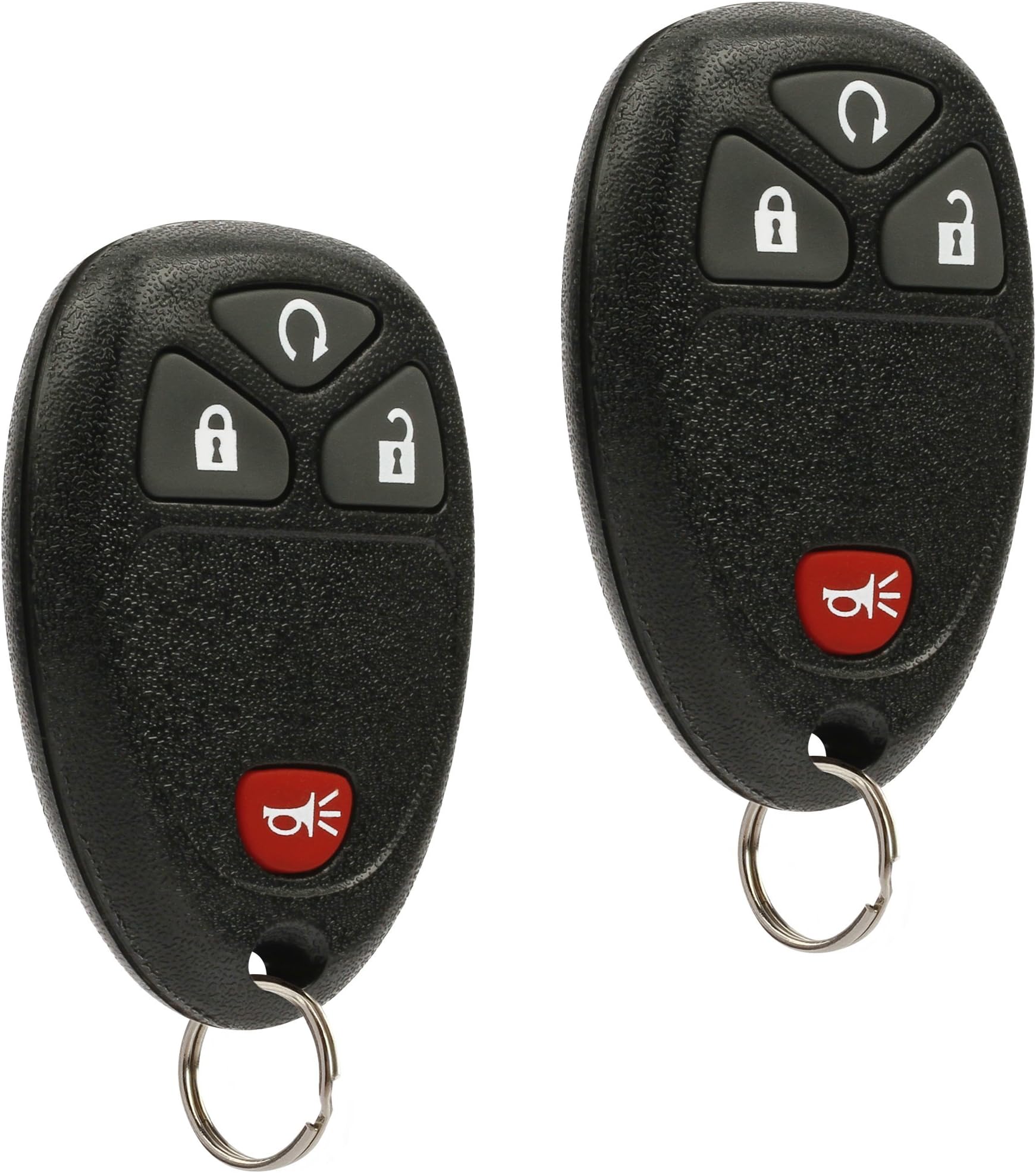 Car Key Fob Keyless Entry Remote fits Chevy HHR Uplander/Buick Terraza/Pontiac Montana/Saturn Relay (15114374), Set of 2