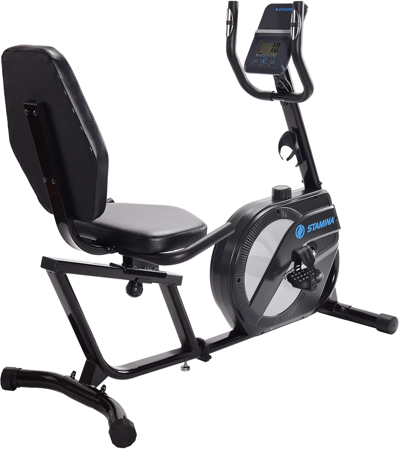 Stamina Recumbent Exercise Bike for Home 346 w/ Smart Workout App