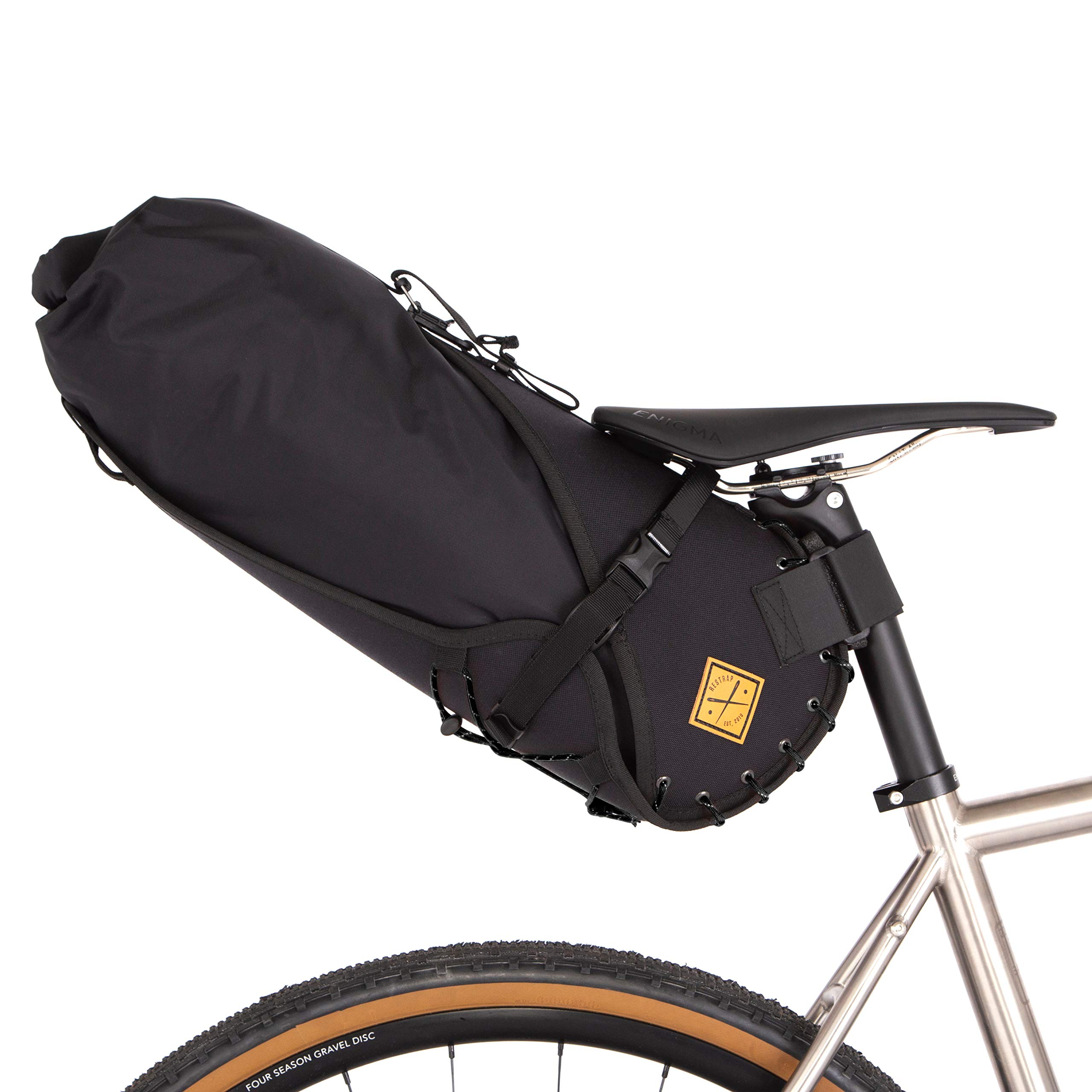 Restrap Big sattelttasche Sattel Fondina con Sacco, Unisex, Big Sattelttasche mit Packsack