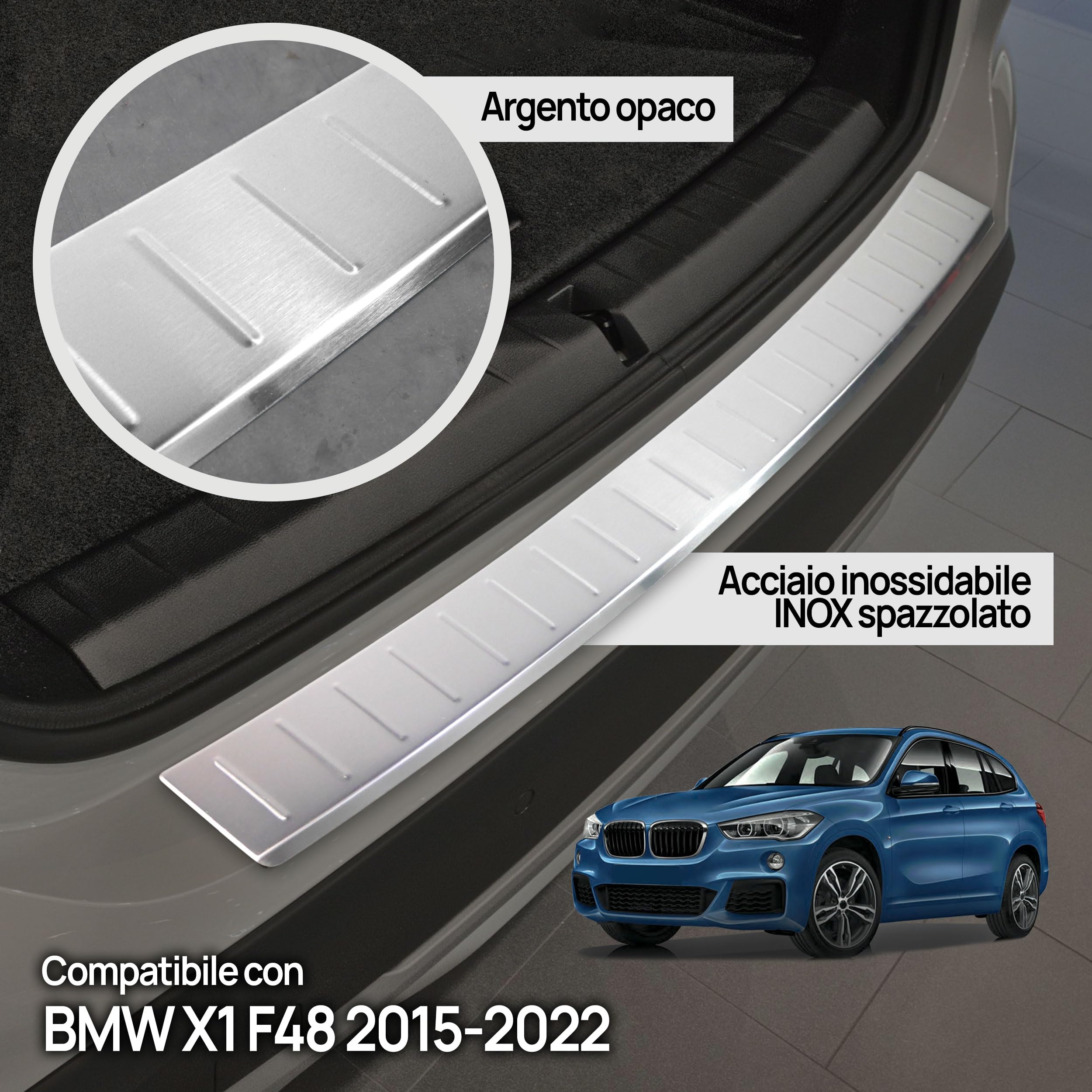 PARAURTI POSTERIORE PER SMART FORFOUR 2014>2019 VERNICIABILE - EQUIVALENTE ALL'ORIGINALE