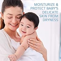 Vista 2 de Cetaphil Loción diaria para bebés con caléndula orgánica vitamina E aceites de almendras dulces y girasol 135 onzas líquidas