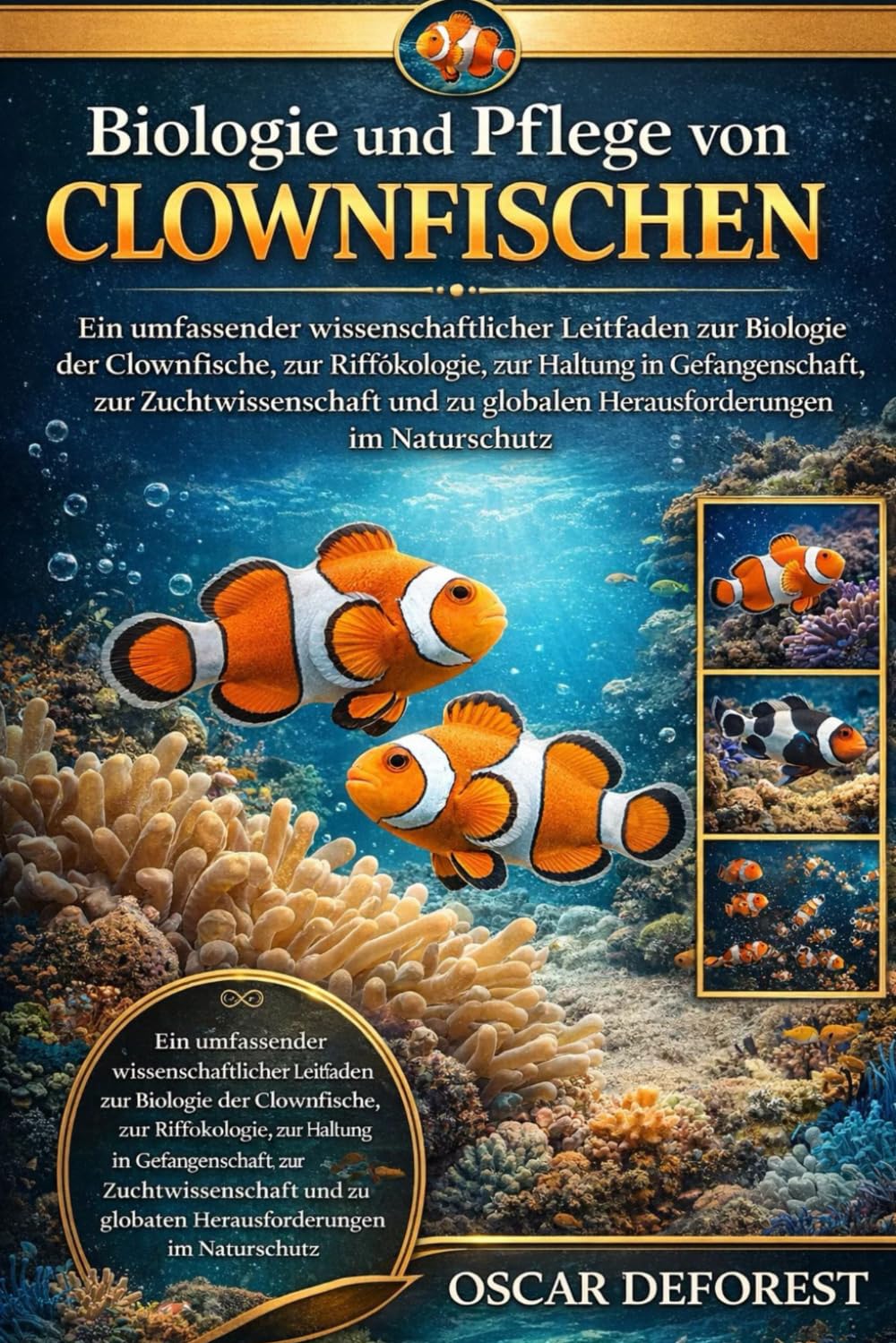 Biologie und Pflege von Clownfischen: Ein umfassender wissenschaftlicher Leitfaden zur Biologie der Clownfische, zur Riffökologie, zur Haltung in ... zu globalen Herausforderungen im Naturschutz