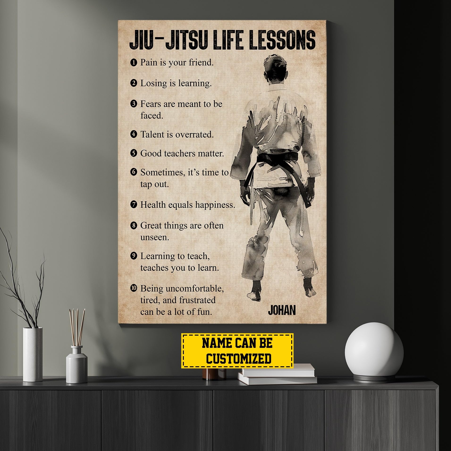 Amazon.com: Generic Jiu Jitsu Life Lessons, Motivational