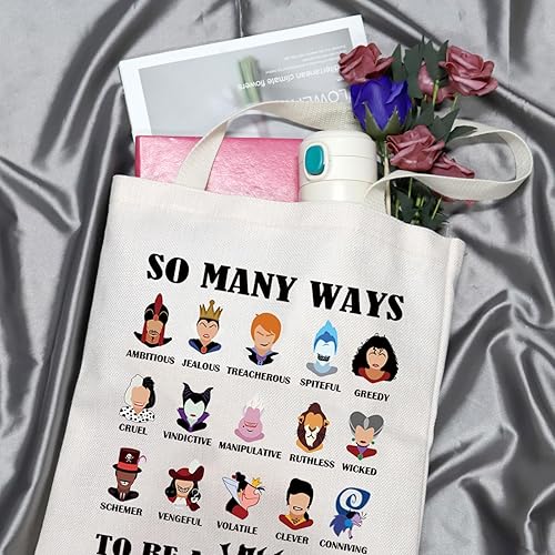 Miniatura 3 de Villains Infamous Evil Group Gift Maléfica Witch Stuff Halloween Party Gift So Many Ways To Be a Villain Tote Bag