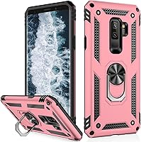 Vista 20 de IKAZZ Funda protectora para Galaxy S9, grado militar, a prueba de golpes, resistente, para pasar la prueba de caída de 16 pies con soporte