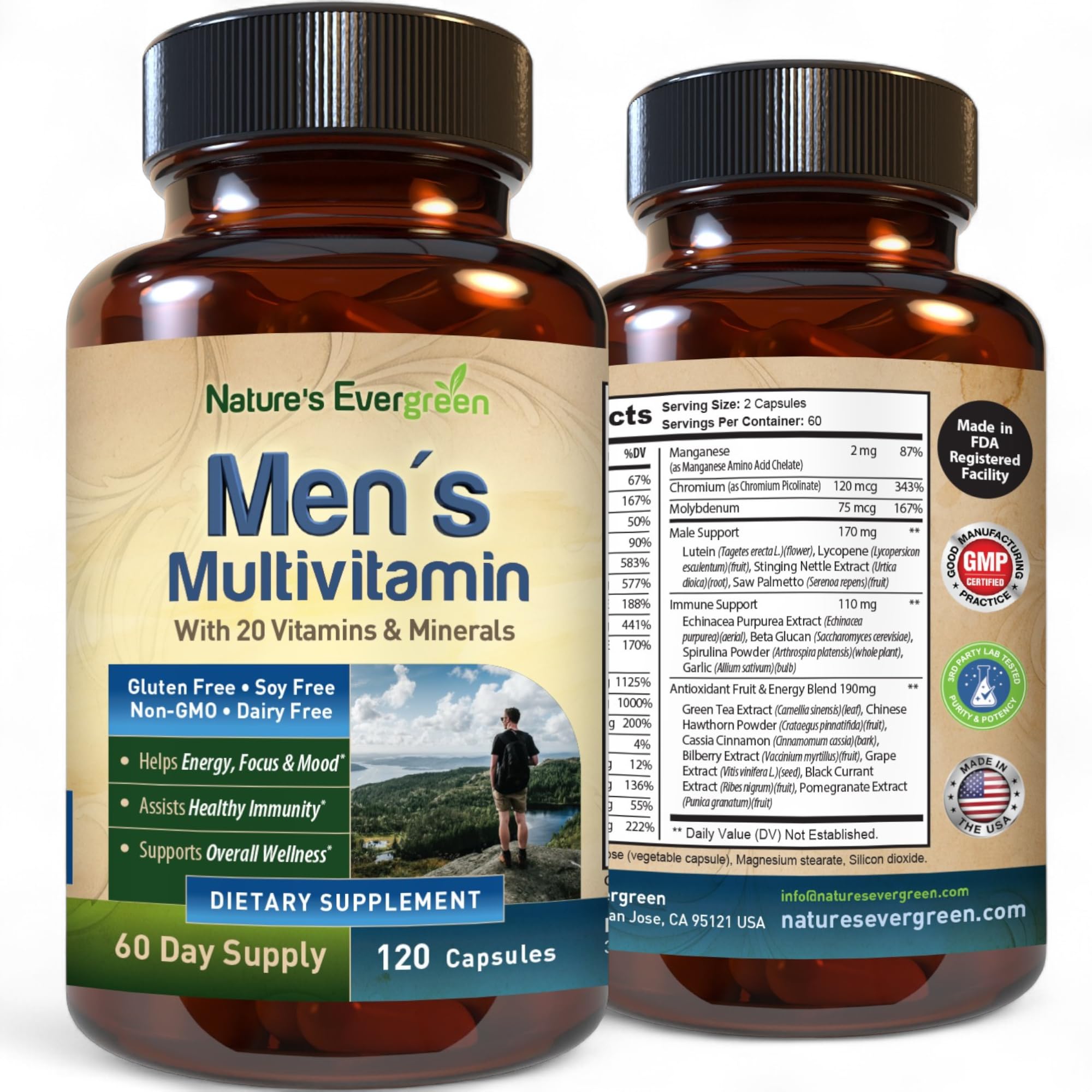 Melhor Multivitamínico para Homens | Multivitamínico e Multiminerais ...