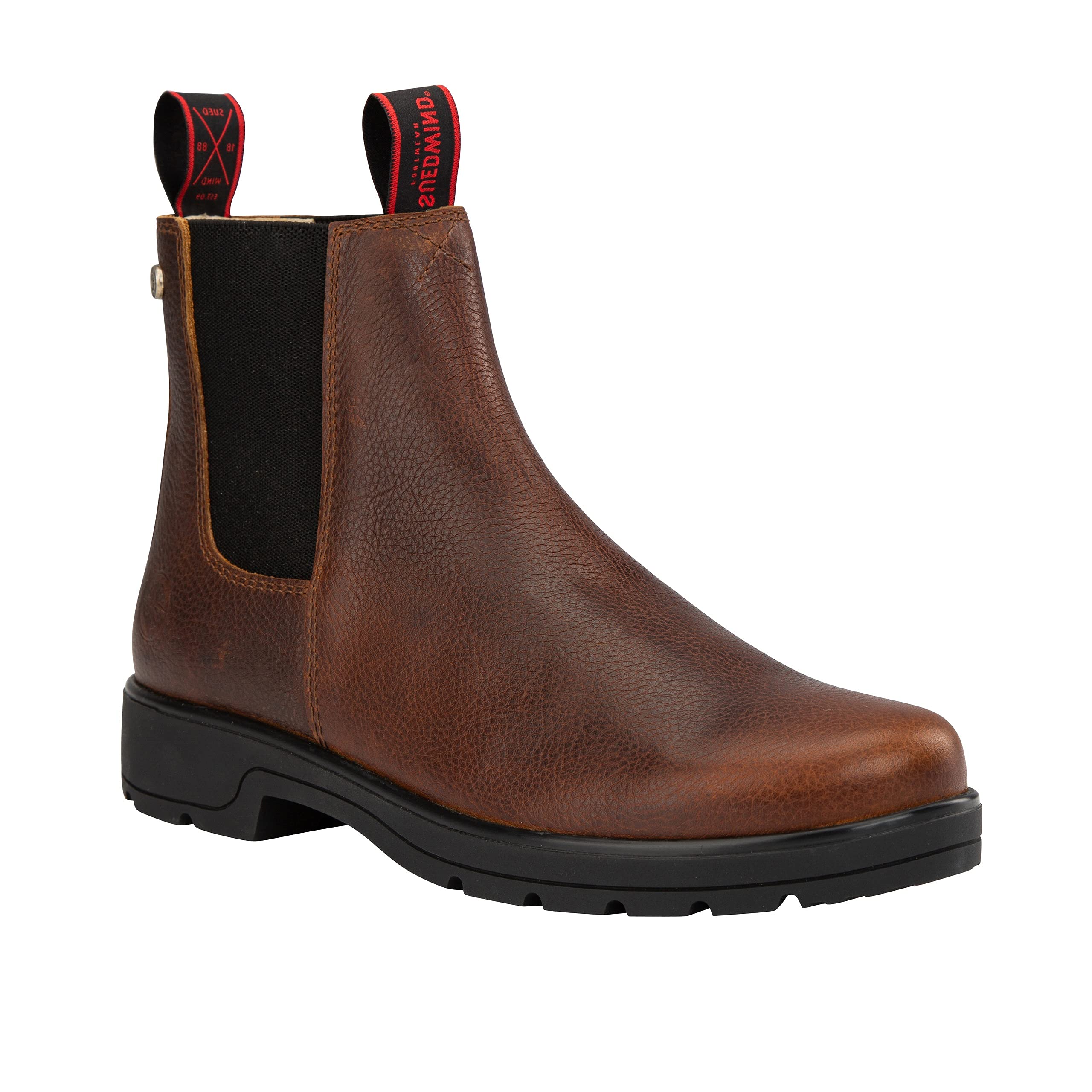 Stiefelette »1888 Chelsea« Made in Portugal | Komfort-Einlegsohle | Robustes Nubuk Oberleder | Schuh mit Lederfutter | Öl- u. Säureresistent | Outdoor Boots, Gassigehen, Stall, Reiten