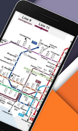 Shenzhen MRT Subway MRT (Metro) system map 2019 – vue 3