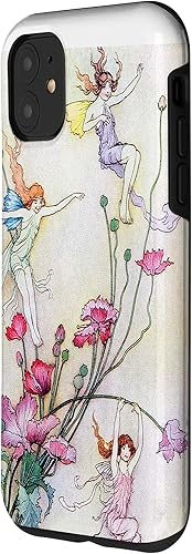 Miniatura 2 de Carcasa de fantasía para iPhone 11 con diseño de hadas, diseño de flores de Warwick