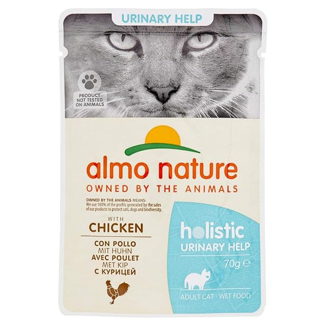 Almo nature tradition - Comida húmeda para Gatos Adultos almo Nature Urinary Support Pollo 70 gr