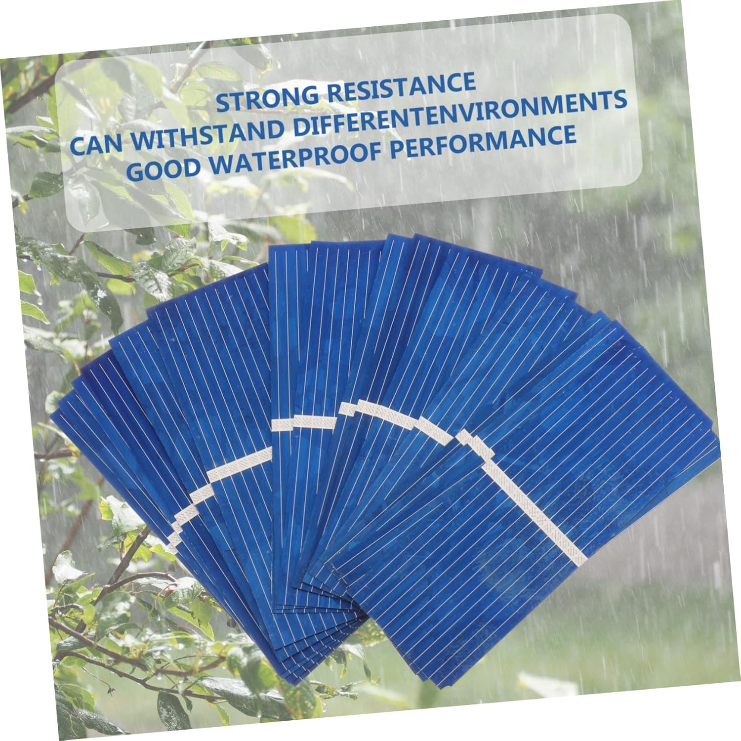 CANIGHT 200pcs Mini Solar Cells DIY Solar Panels Polycrystalline Battery Charger Power Bank Portable Panel for Outdoor Activities