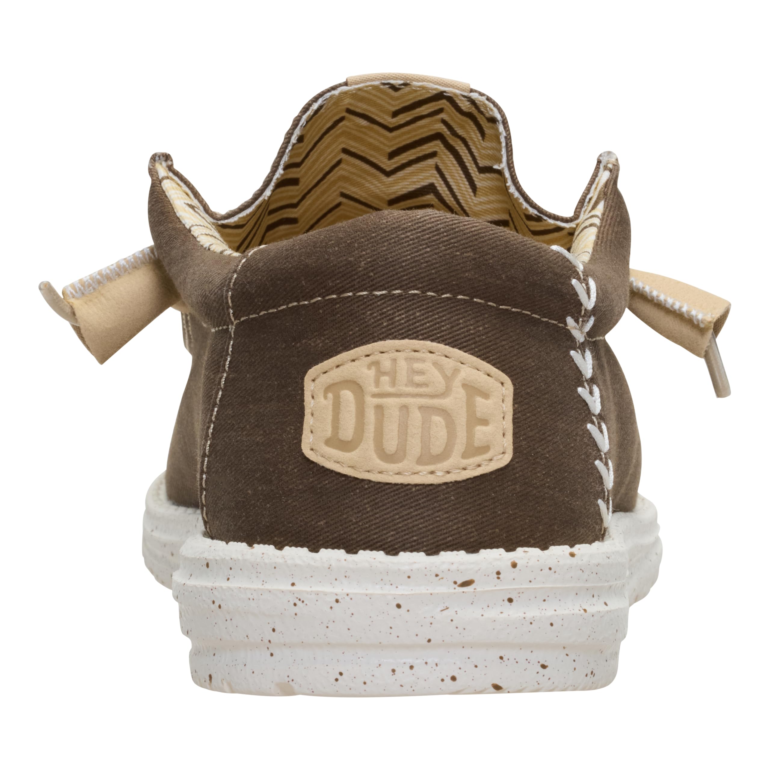 HEYDUDE Slip On Wally Stretch Canvas Natural 40