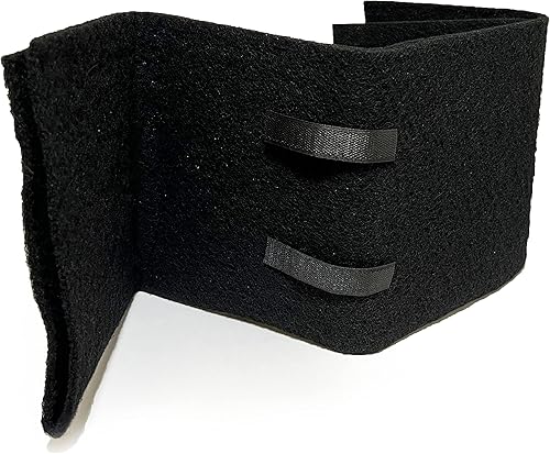 Miniatura 3 de Nispira Prefiltro de repuesto universal de carbón activado compatible con Hunter PermaLife, HEPAtech, QuietFlo purificador de aire. Tamaño 27 x 16