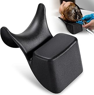 Noverlife Shampoo Bowl Neck Rest, Comfortable Hair Salon Rubber Cushion Shampoo Sink Gel Neck Pad, Professional Hair Washing Pillow Support for Home Salon, Beauty Salons, Barbershop, SPA
