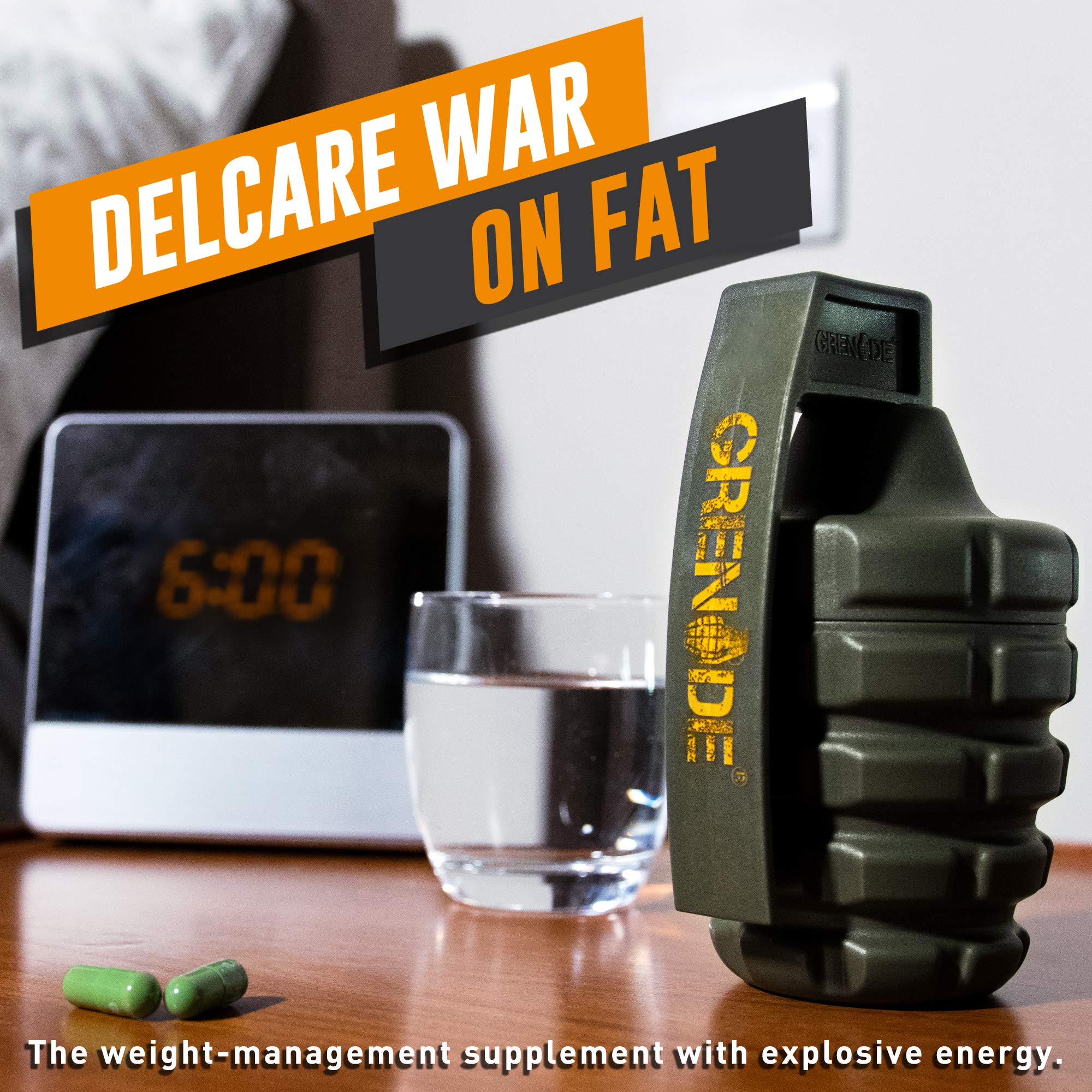 Grenade Thermo Detonator Weight Management Supplement, Tub of 100