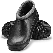 ESTRO Men's Rain Boots – Clogs Men Winter Clogs with Lining Men Rubber Boots Man Rain Boots Men K042