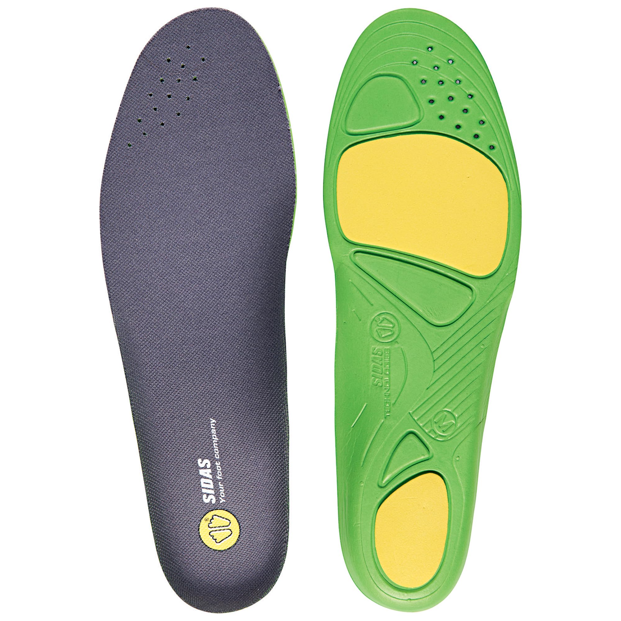 Sidas Anatomic Comfort Insole Cushioning Antibacterial Breathable Small (UK 4-5)