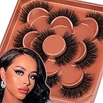 Fluffy Lashes Natural Wispy Eyelashes Full Volume Mink Lashes 14mm Short Faux Mink Lashes Multipack by Focipeysa
