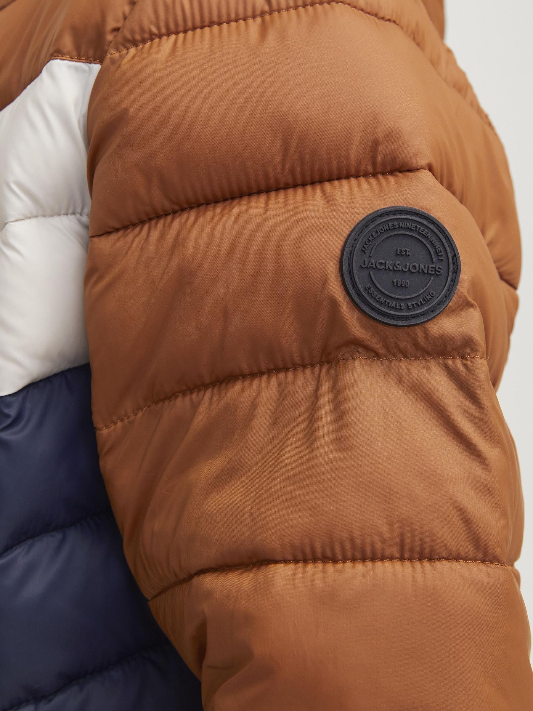JACK & JONES Jjesprint Puffer Hood Jnr Chaqueta acolchada Niños