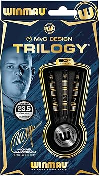 Amazon.co.jp: Winmau Michael Van Gerwyn MvG トリロジー 23.5グラム