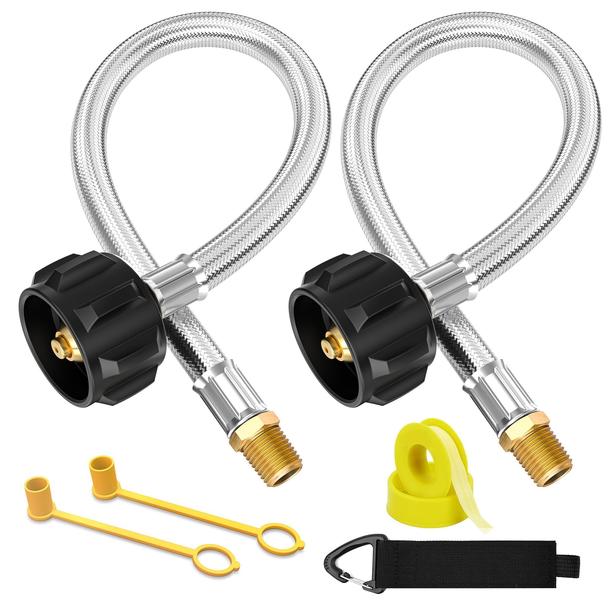 NUPICK 12 in RV Propane Hoses - gas supply | Mubboo