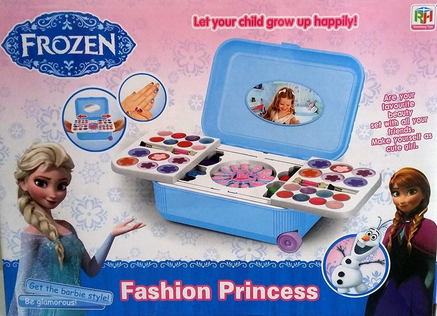 niyamat® beauty makeup kit for kids (made up without chemicals)-Blue 1