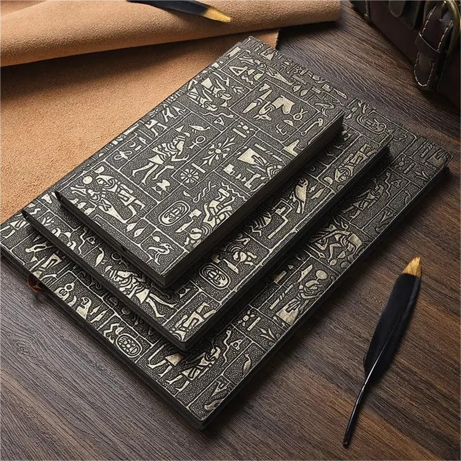 Carnet Mot De Passe 200 Pages A5A6 Code avec Serrure Journal Livre Bloc-Notes Agenda Planificateur Rétro Cahier Simple Main Compte Livre Journal(A5,150sheets)