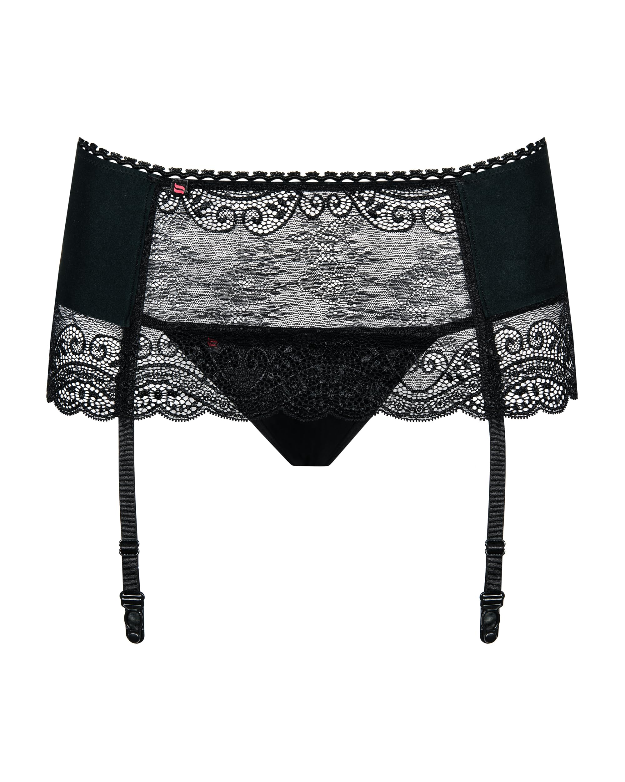 Selente Love & Fun Liga delicada para mujer con braga fina en conjunto de lencería seductor en caja de regalo