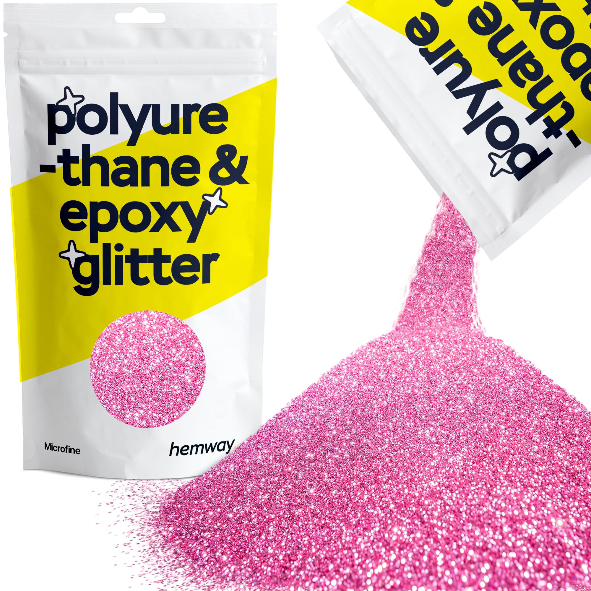 Hemway Resin Glitter Bronze Brown 100g Super Chunky | Polyurethane & Epoxy Glitter for Resin Crafts, Tumblers, Coasters, Floor & Table Art — view 150