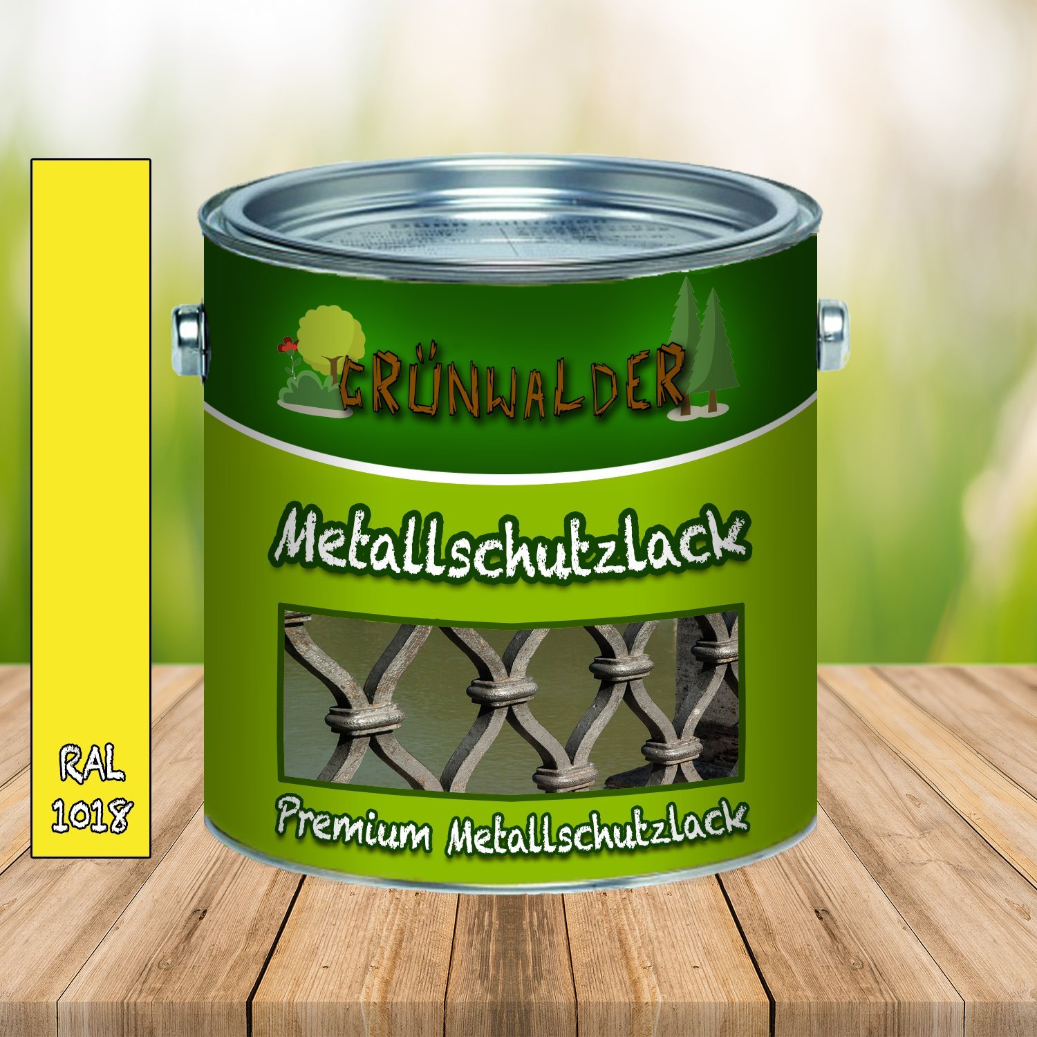 Contura Buntlack Lackfarbe 250ml Lack Außen Innen Holz 2in1 Metall Farbe Holzlack Möbellack (RAL 5024 Pastellblau